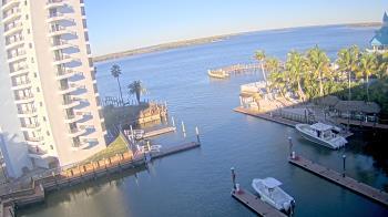 Weather camera view of Sanibel Harbour Yacht Club.