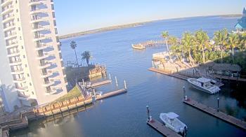 Weather camera view of Sanibel Harbour Yacht Club.