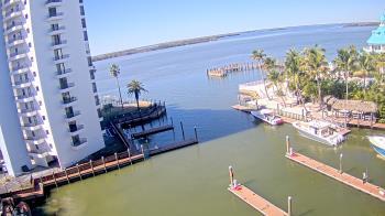 Weather camera view of Sanibel Harbour Yacht Club.