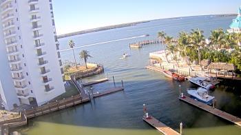 Weather camera view of Sanibel Harbour Yacht Club.