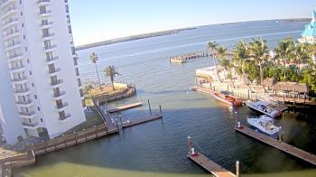 Weather camera view of Sanibel Harbour Yacht Club.