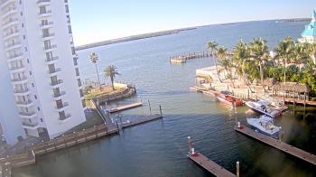 Weather camera view of Sanibel Harbour Yacht Club.