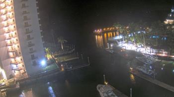 Weather camera view of Sanibel Harbour Yacht Club.