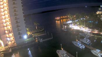 Weather camera view of Sanibel Harbour Yacht Club.