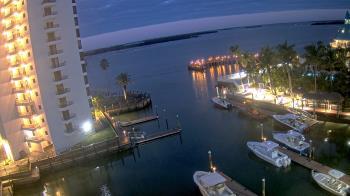 Weather camera view of Sanibel Harbour Yacht Club.
