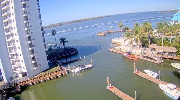 Weather camera view of Sanibel Harbour Yacht Club.