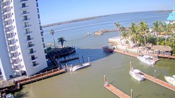 Weather camera view of Sanibel Harbour Yacht Club.