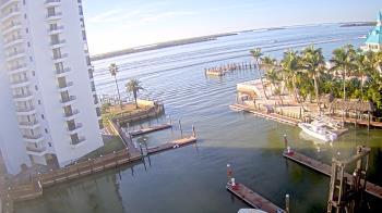 Weather camera view of Sanibel Harbour Yacht Club.