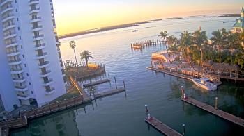 Weather camera view of Sanibel Harbour Yacht Club.