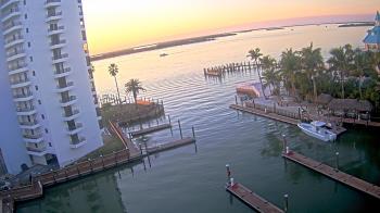 Weather camera view of Sanibel Harbour Yacht Club.