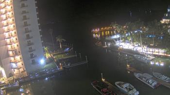 Weather camera view of Sanibel Harbour Yacht Club.