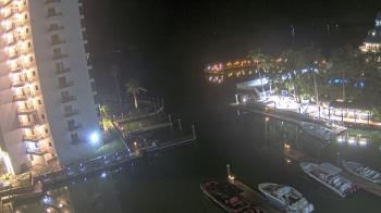 Weather camera view of Sanibel Harbour Yacht Club.