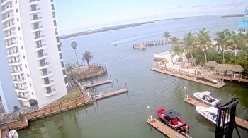 Weather camera view of Sanibel Harbour Yacht Club.