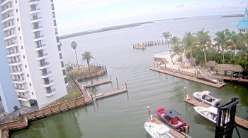 Weather camera view of Sanibel Harbour Yacht Club.