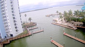 Weather camera view of Sanibel Harbour Yacht Club.