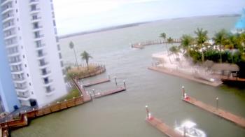 Weather camera view of Sanibel Harbour Yacht Club.