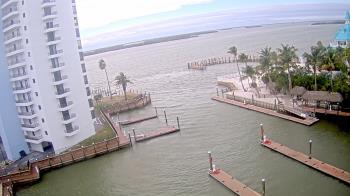 Weather camera view of Sanibel Harbour Yacht Club.
