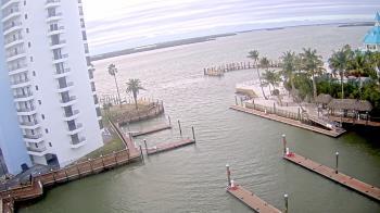 Weather camera view of Sanibel Harbour Yacht Club.