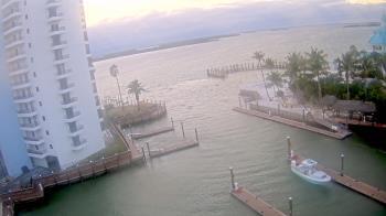 Weather camera view of Sanibel Harbour Yacht Club.