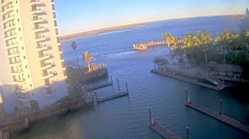 Weather camera view of Sanibel Harbour Yacht Club.