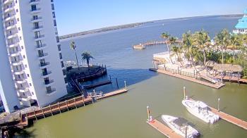Weather camera view of Sanibel Harbour Yacht Club.