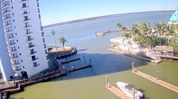 Weather camera view of Sanibel Harbour Yacht Club.
