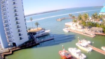 Weather camera view of Sanibel Harbour Yacht Club.
