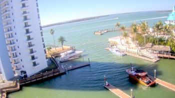 Weather camera view of Sanibel Harbour Yacht Club.