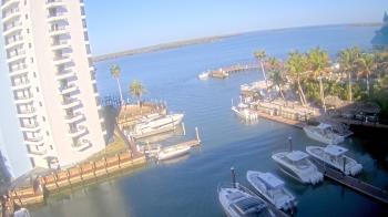 Weather camera view of Sanibel Harbour Yacht Club.