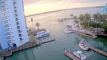 Weather camera view of Sanibel Harbour Yacht Club.