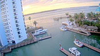 Weather camera view of Sanibel Harbour Yacht Club.