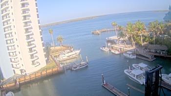 Weather camera view of Sanibel Harbour Yacht Club.