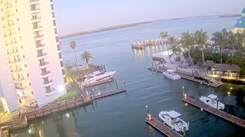 Weather camera view of Sanibel Harbour Yacht Club.