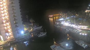 Weather camera view of Sanibel Harbour Yacht Club.