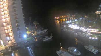 Weather camera view of Sanibel Harbour Yacht Club.