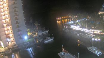 Weather camera view of Sanibel Harbour Yacht Club.