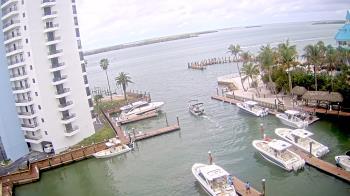 Weather camera view of Sanibel Harbour Yacht Club.