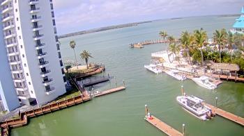 Weather camera view of Sanibel Harbour Yacht Club.