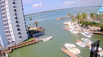 Weather camera view of Sanibel Harbour Yacht Club.