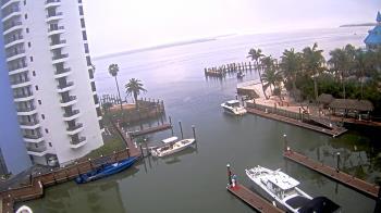 Weather camera view of Sanibel Harbour Yacht Club.