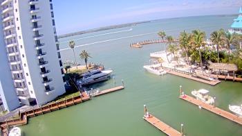 Weather camera view of Sanibel Harbour Yacht Club.