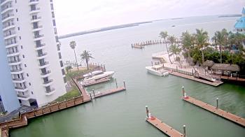 Weather camera view of Sanibel Harbour Yacht Club.