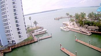 Weather camera view of Sanibel Harbour Yacht Club.