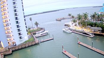 Weather camera view of Sanibel Harbour Yacht Club.