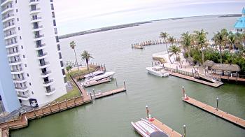 Weather camera view of Sanibel Harbour Yacht Club.
