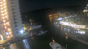 Weather camera view of Sanibel Harbour Yacht Club.