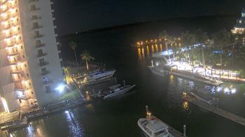 Weather camera view of Sanibel Harbour Yacht Club.