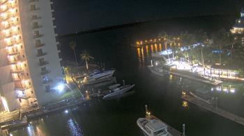 Weather camera view of Sanibel Harbour Yacht Club.