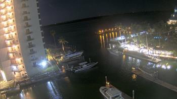Weather camera view of Sanibel Harbour Yacht Club.