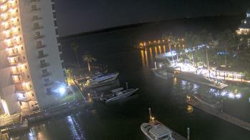 Weather camera view of Sanibel Harbour Yacht Club.